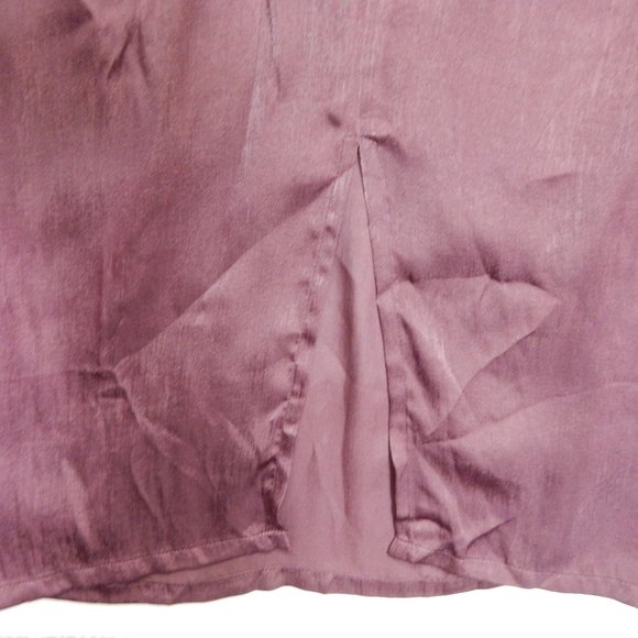 Midi Sleeveless Dress Size S Kendall & Kylie Womens Body Con Burgundy - Picture 8 of 11